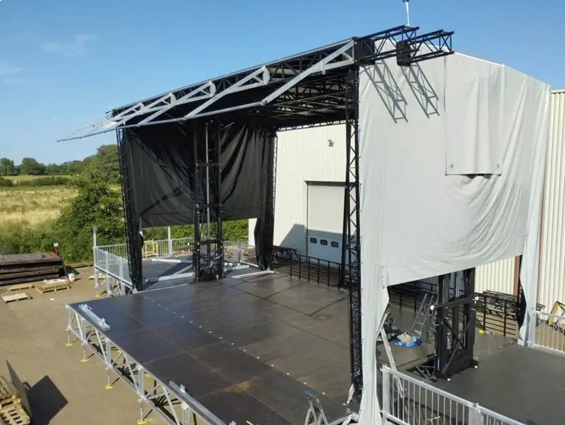 Europodium Matériels Services : Constructeur et fabricant de scènes mobiles et fixes en Europe